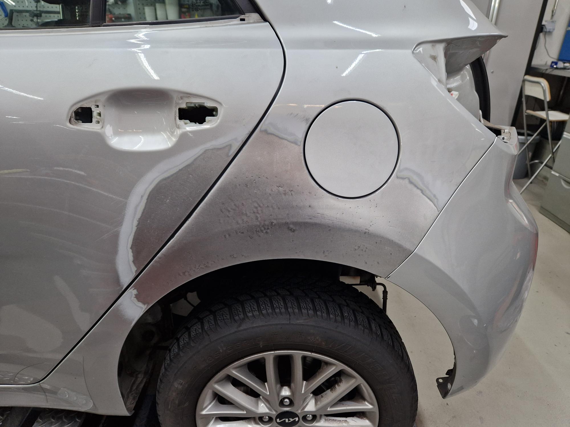 Nachher – Carrosserie repariert